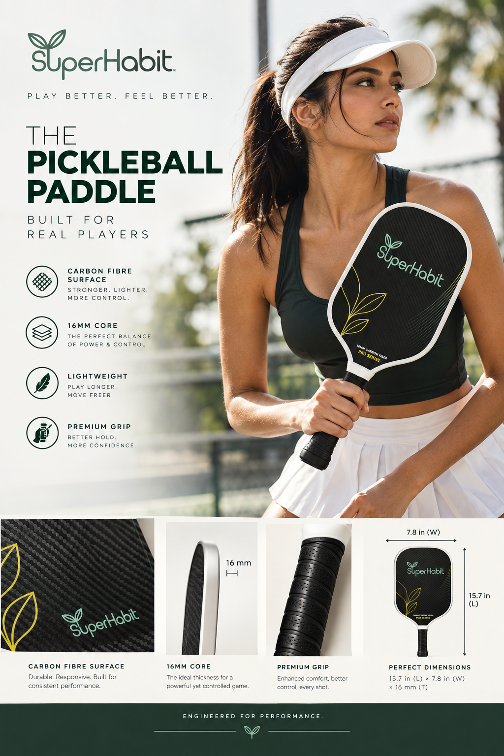 Pickleball Paddle - Pro Series