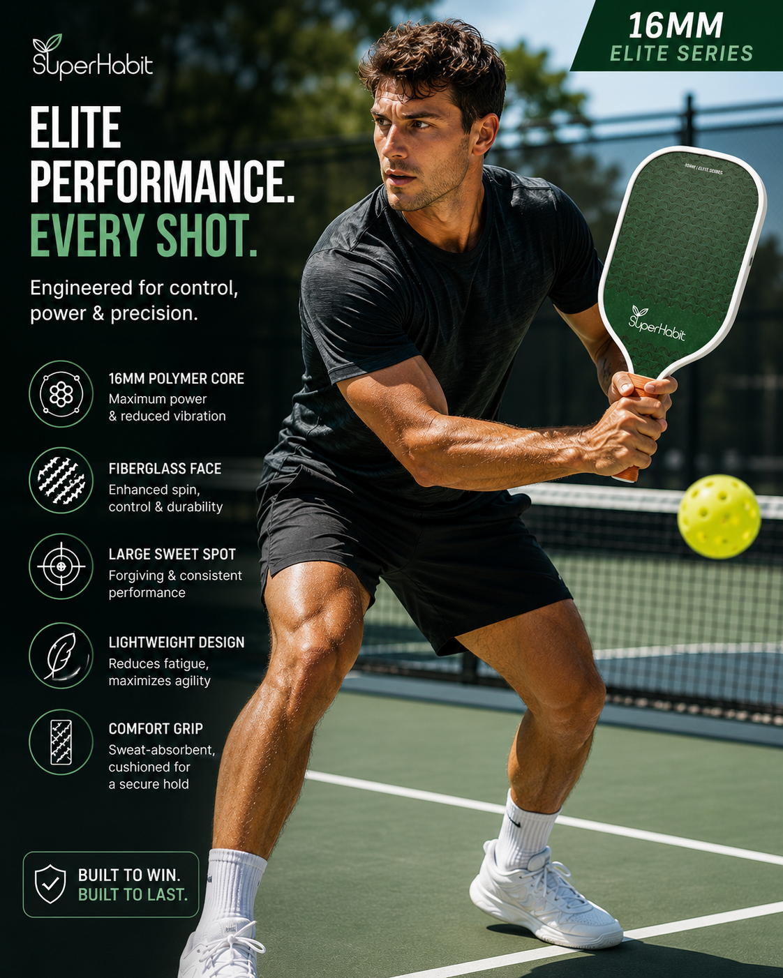 Pickleball Paddle - Elite Series